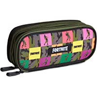 Fortnite Estuche Escolar Niño- Estuches para Lápices Diseño Emotes y Llama Ovalados y Rectangulares- Materiales…